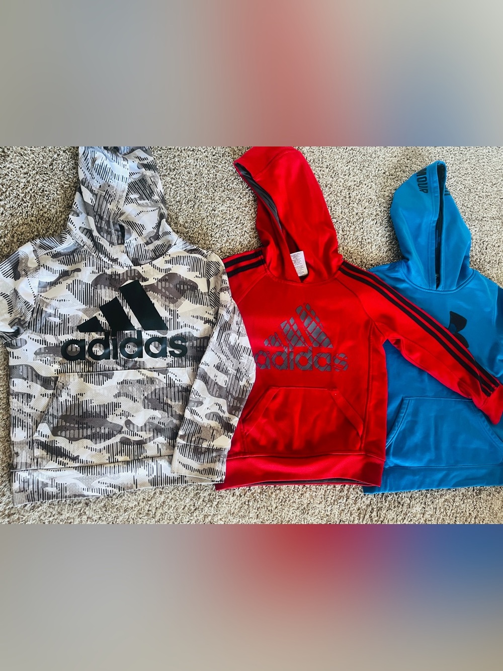 Set Of 3 Pullover Hoodies For Kids Size S